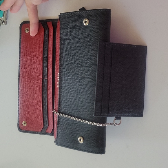 Prada black wallet with card holders - Picture 7 of 16